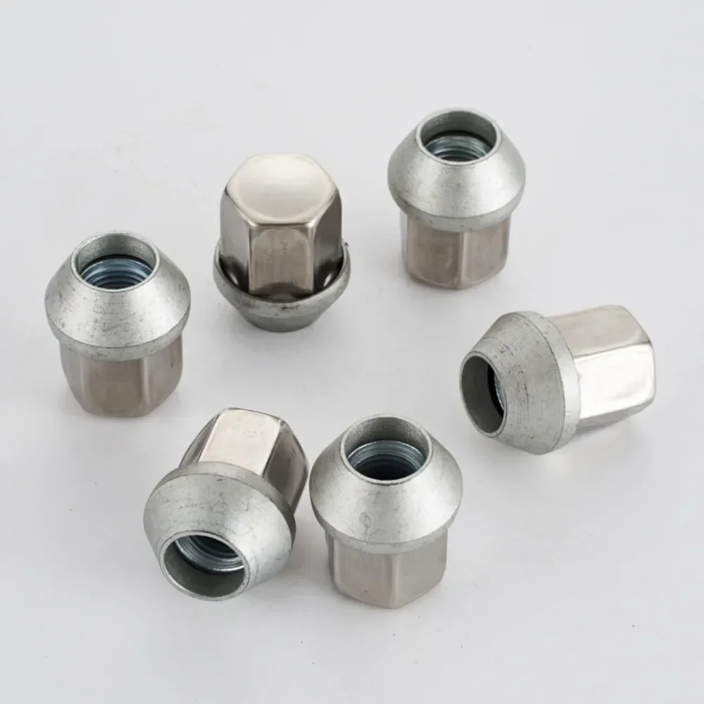 1pc Wheel Lug Nuts Screws Suit for Jaguar E-PACE F-PACE I-PACE M14x1.5 Hex 21mm Thickness 35mm