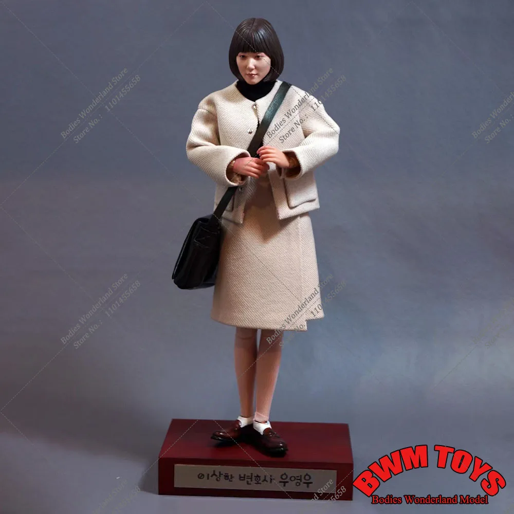 

In Stock KUMIK KMF23-WOO005 1/6 Scale Collectible Extraordinary Attorney Woo Korean Actress Park Eun Bin Female Action Figure