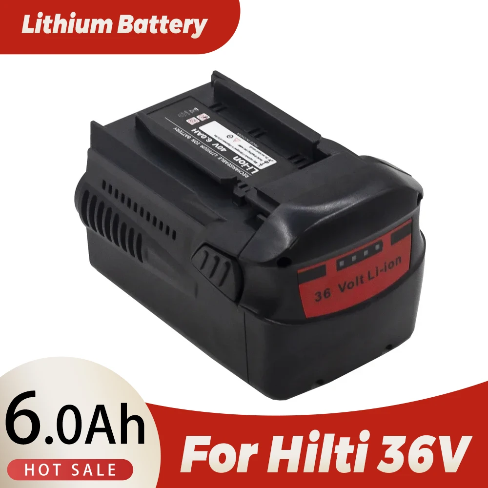 

Replacement for Hilti 6.0Ah 36V Battery for Hilti Tools Battery TE 7-A,WSC 7.25-A,WSC 7.25-A36,WSC 70-A36,WSR 36-A,TE 6-A36