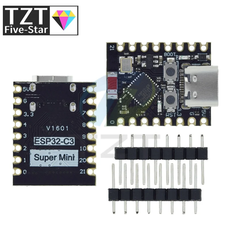 Scheda di sviluppo MINI ESP32-C3 Scheda di sviluppo ESP32 SuperMini Scheda di sviluppo ESP32-C3 Scheda di espansione Bluetooth WiFi Scheda di sviluppo MINI ESP32-C3 Scheda di sviluppo ESP32 SuperMini Scheda di sviluppo ESP32-C3 Scheda di espansione Bluetooth WiFi