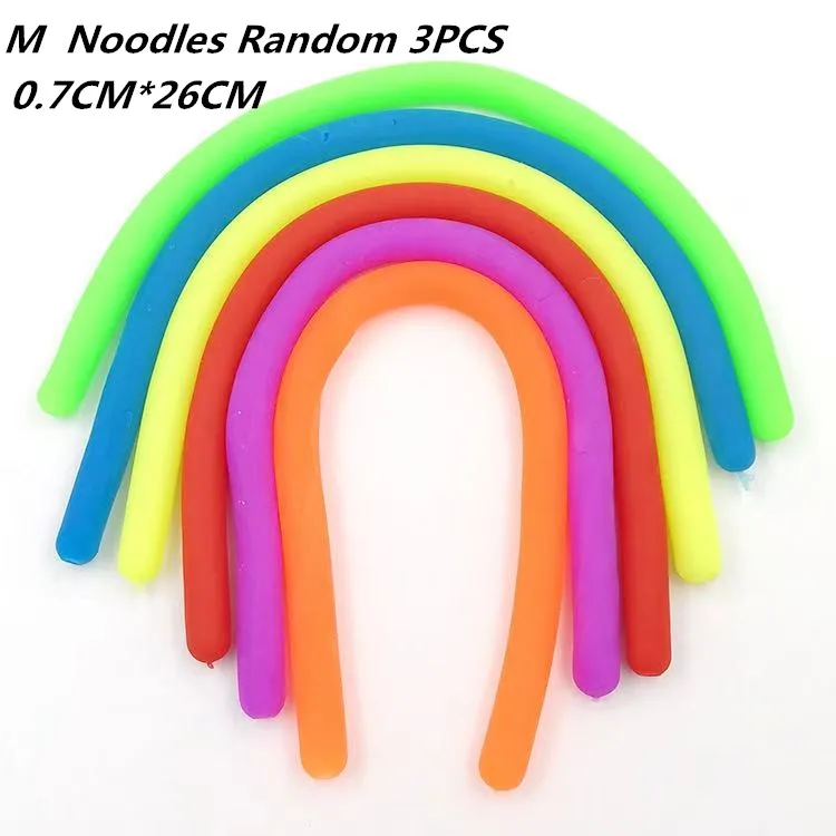 Funny Unicorn Noodle Fidget Toys - Stretchy Stress Relief Strings