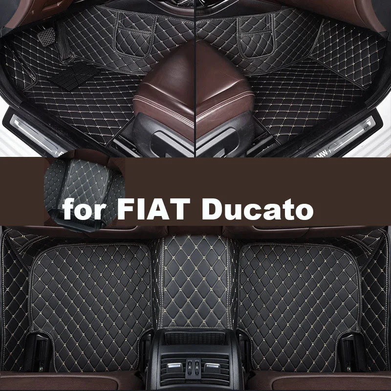 

Autohome Car Floor Mats For FIAT Ducato 2017-2019 Year Upgraded Version Foot Coche Accessories Carpetscustomized