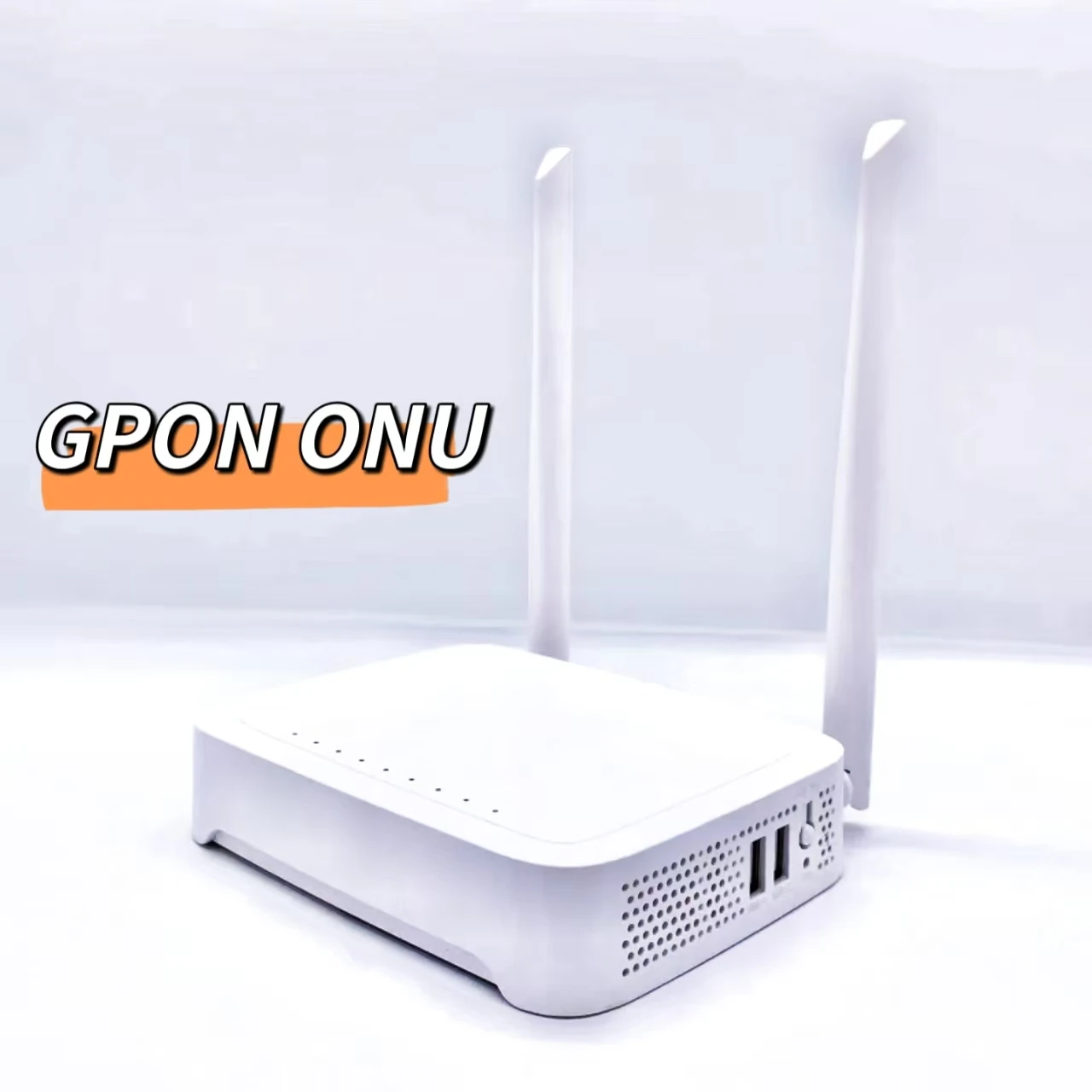 Optical modem GPON ONU H3-2S Router 4GE 2USB 2.4G/5G Dual Band WiFi ONT Free Shipping Second-hand, used - 3