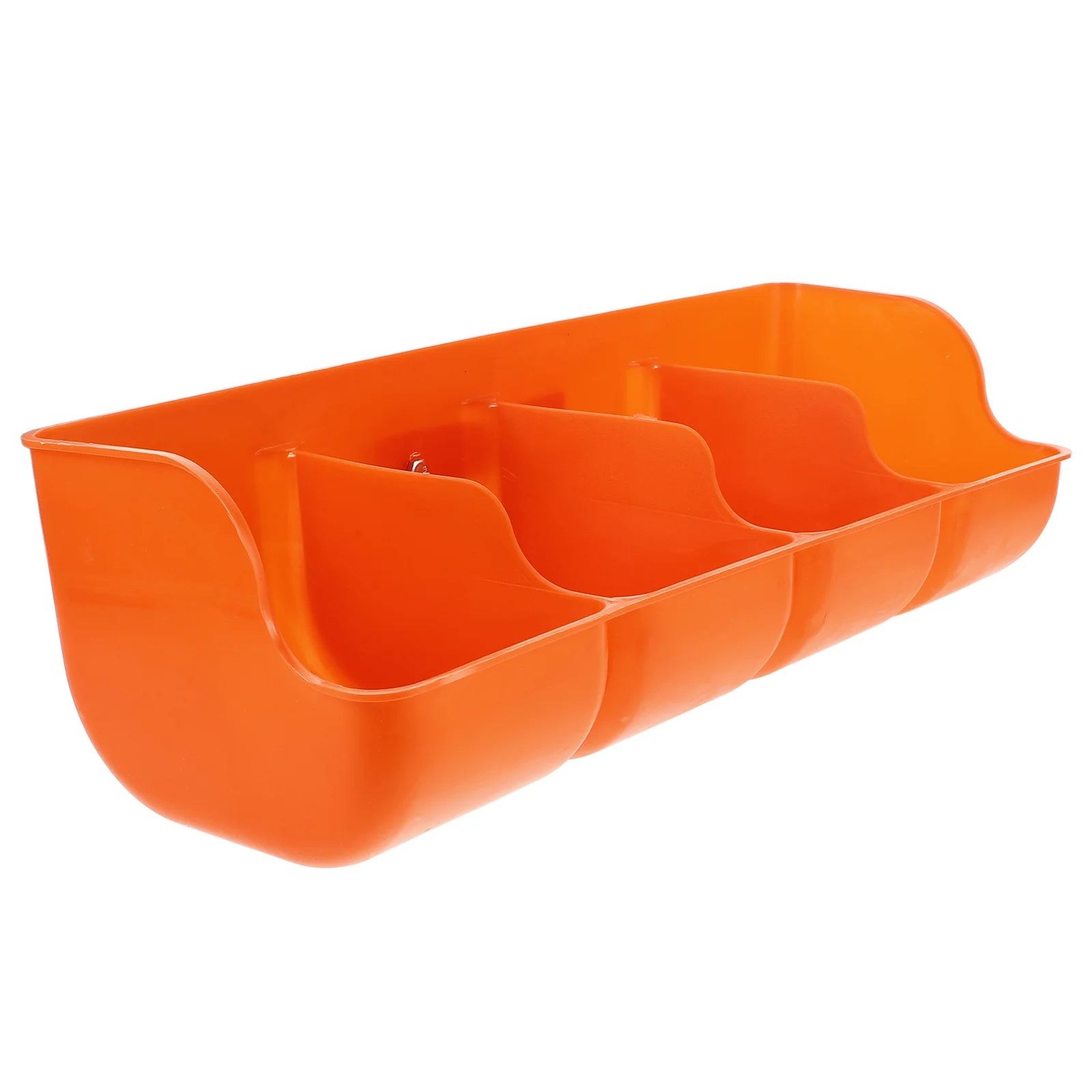 

Pig Trough Feeding Bucket Heavy Duty Feeder Convenient Farmhouse Multi-slots Goat Tank Manger Mountable