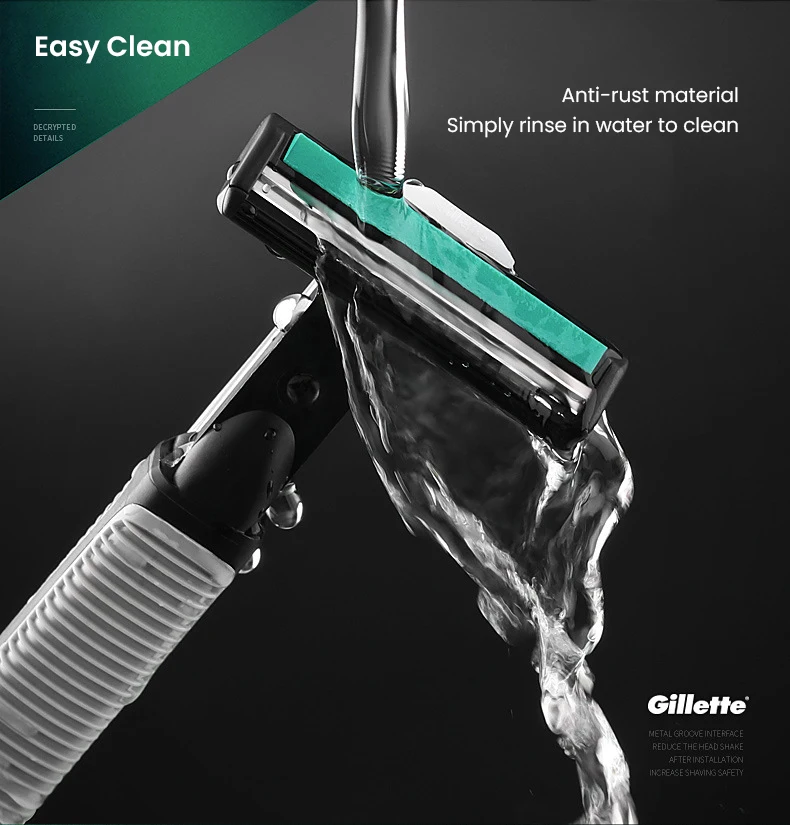 Gillette Vector 2 Rasierklingen-Nachfüllpackung 2-Schicht-Rasierklingen-Set – Detail 7