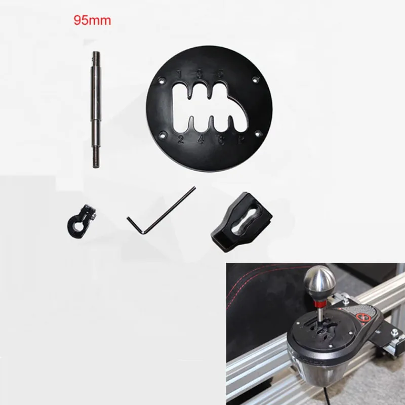 Smorzamento Short Throw/Short Shifter Mid Plate Real Feel Kit Di Modifica Per Thrustmaster Th8A Gear Accessories Upgrade Mod