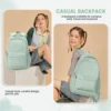Large Capacity Multi-Functional Laptop Backpack, High Students Schoolbag,Casual University School Backpack for Teens Girls Boys 5