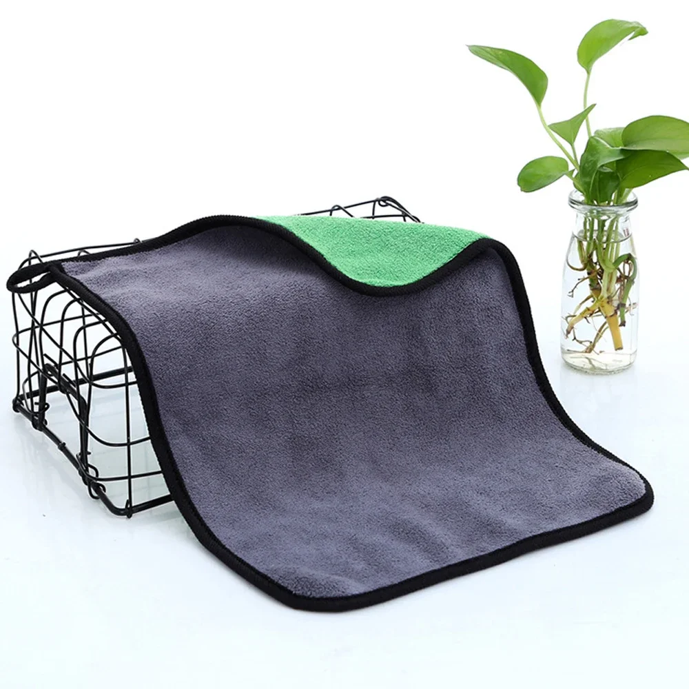 Microfiber car towel 30X40CM for Audi BMW KIA Honda Tesla VW