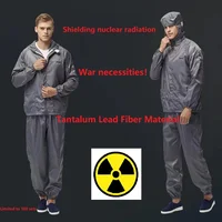 Tantalum Lead Fiber Material Nuclear Radiation Protective Clothing Table Anti-Radiation Antitin Face Gas Defense Mask 1