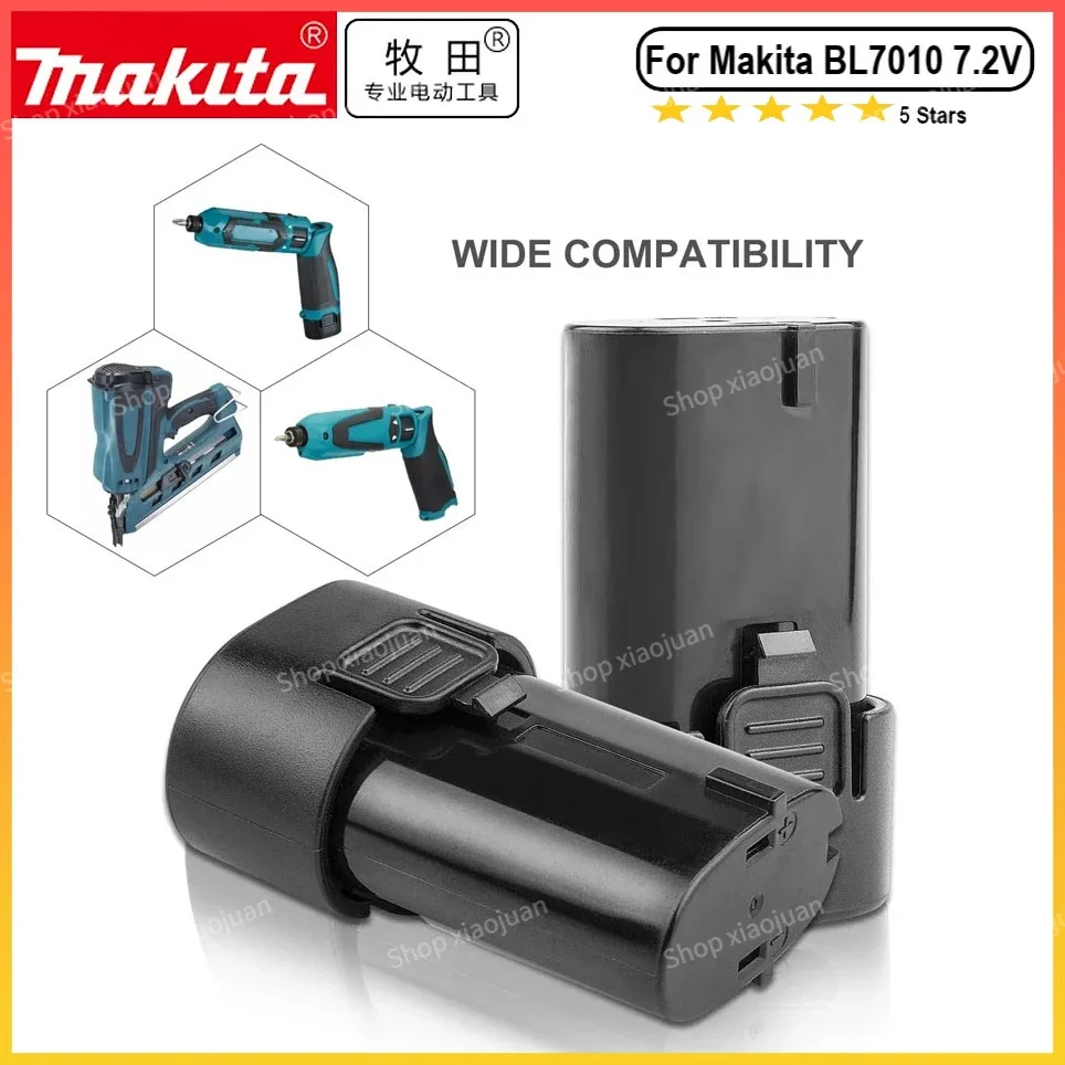 

7.2V 2000mAh 3000mAh Li-ion Replacement Battery BL7010 Power Tool for Makita 194355-4 194356-2 Rechargeable Lithium-ion Battery
