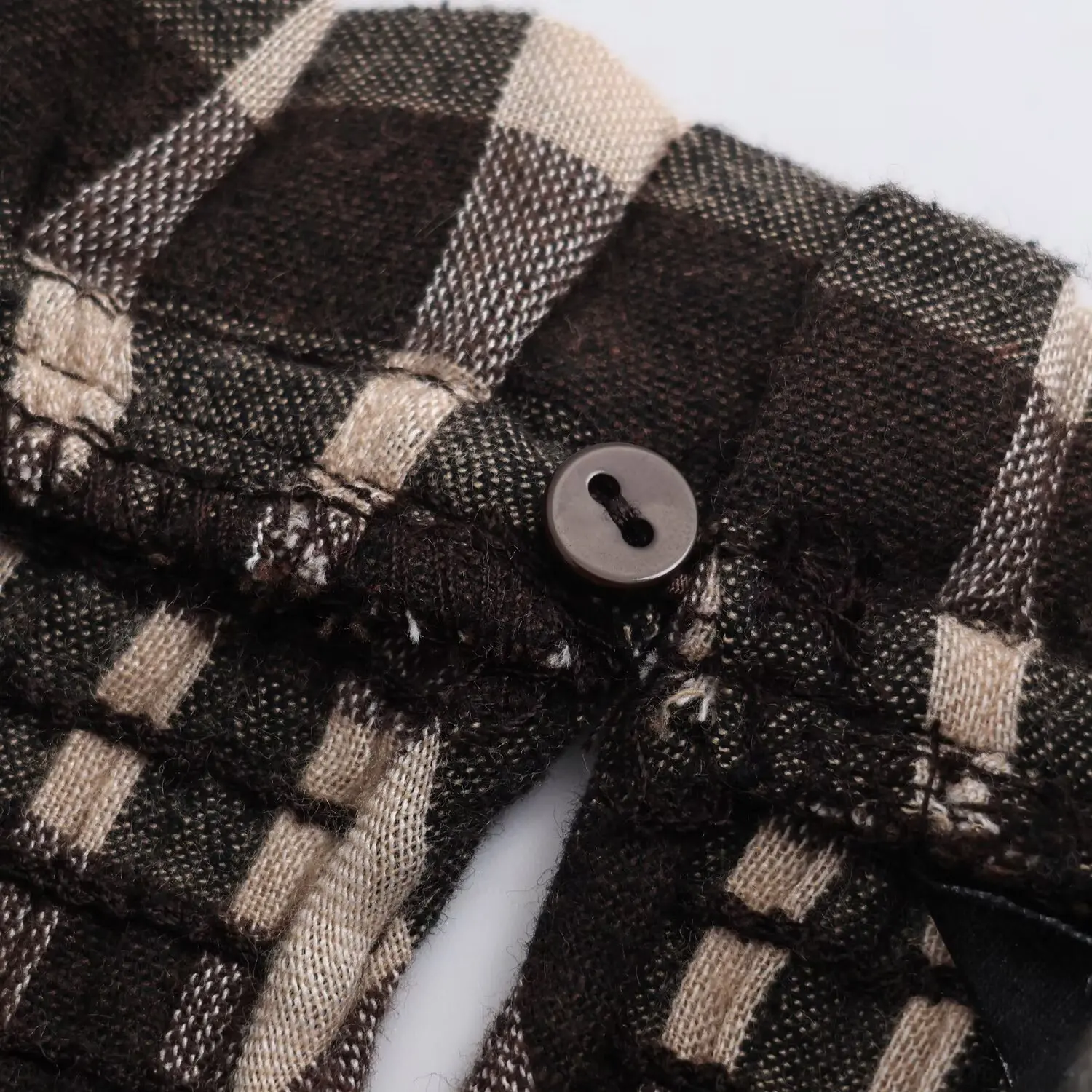 Chic Fashion Honeycomb Check Blouses for Women New Long Sleeve Women's Casual Simple Style Shirt And Blouse Woman Tops