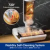 S6 Cordless Wet Dry Vacuum Cleaner, 180°Lay-Flat Smart Vacuum Mop, 40 Minutes Long Runtime 158℉ 4
