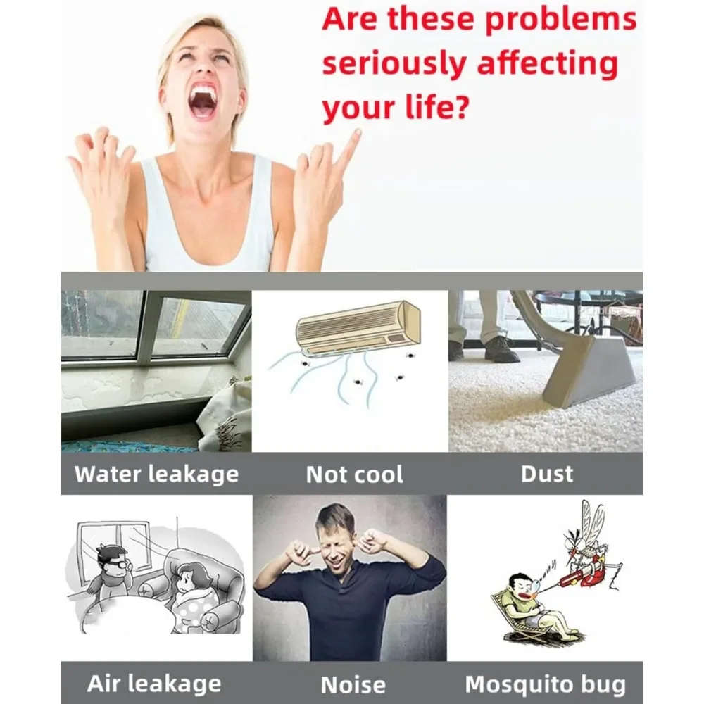 Self Adhesive Doors and Windows, Windproof and Waterproof Sealing Strips, Window Insulation, Glass Doors, Sound Insulation