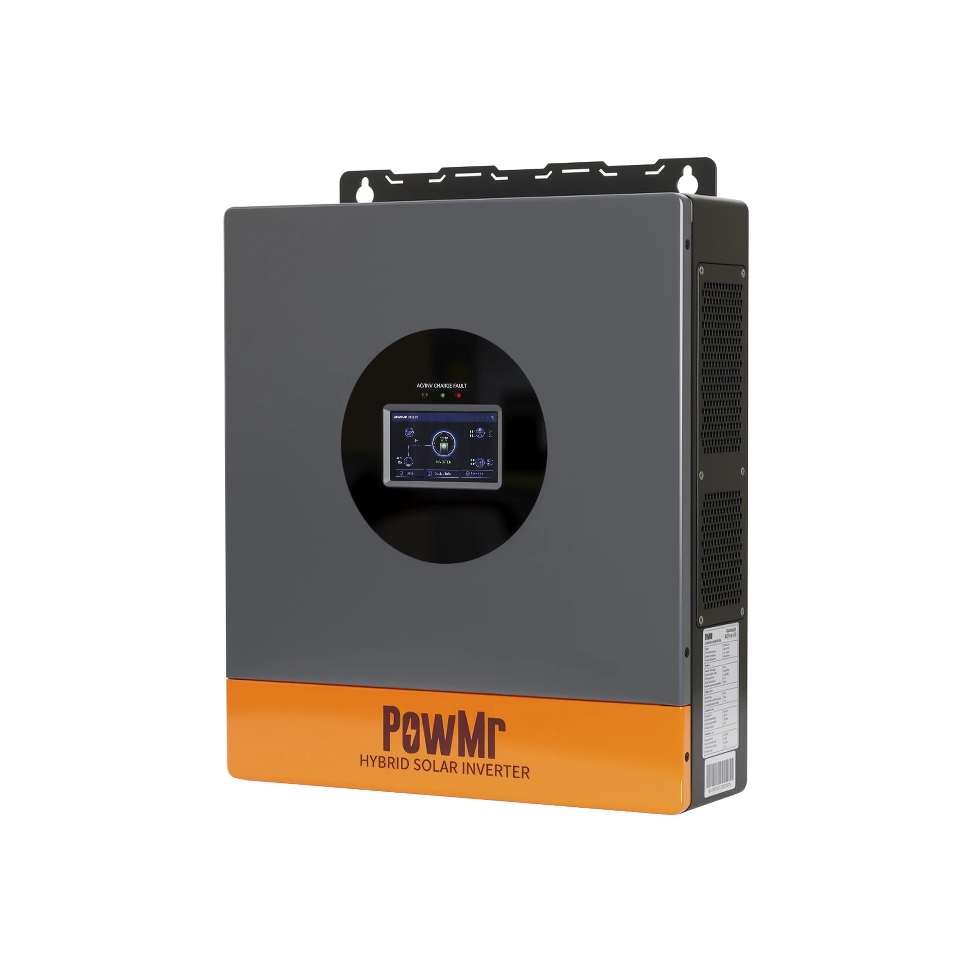 PowMr Split-Phase Solar Inverter 8KW 12.5KW DC 48V to 120V 240V AC MPPT Solar Charger Pure Sine Wave Off-Grid Home Inversor Fit Lithium Batteria