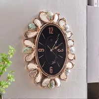 Elegant Luxury Fashion Wall Clock Design Personalized Art Digital Wall Clock Aesthetic Modern Decoraciones De Hogar Room Decor