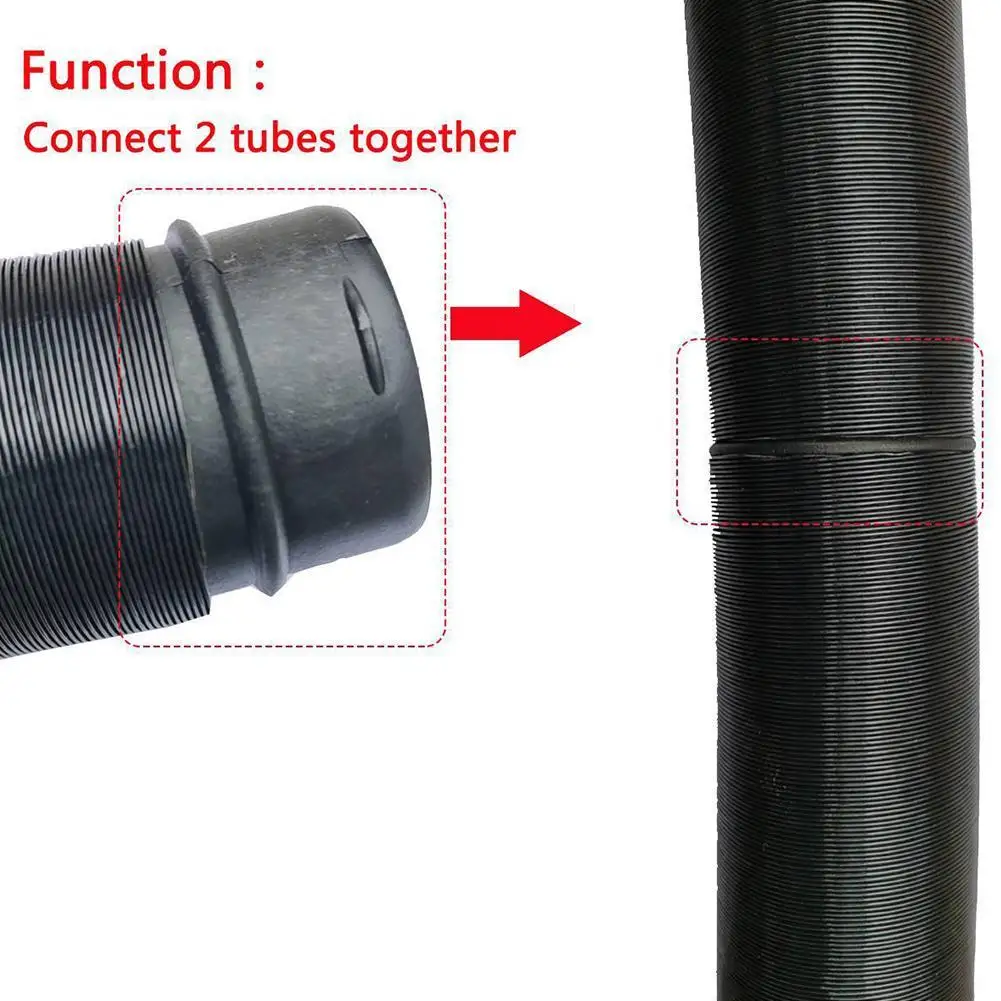 42mm 60mm 75mm Car Heater Duct Connector Pipe Air Parking Heater Hose Line Connector For Webasto Eberspacher Ducting Connect Q8P1