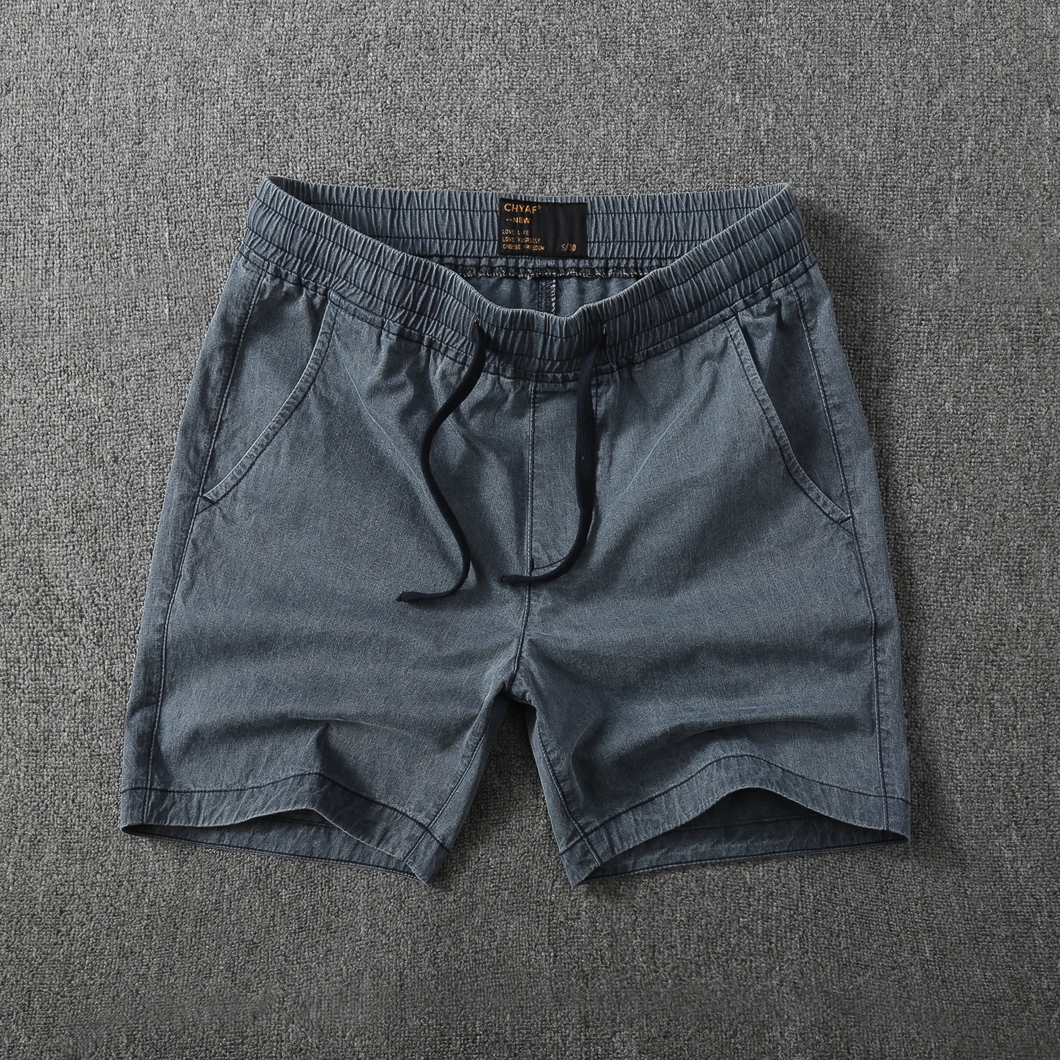Men's Summer New Casual Shorts Solid Color Loose Beach Shorts Fashion Street Wear Outdoor Jogger Pants Gym Shorts