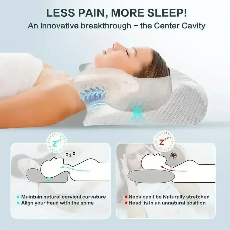 Butterfly Cervical Memory Pillow 4