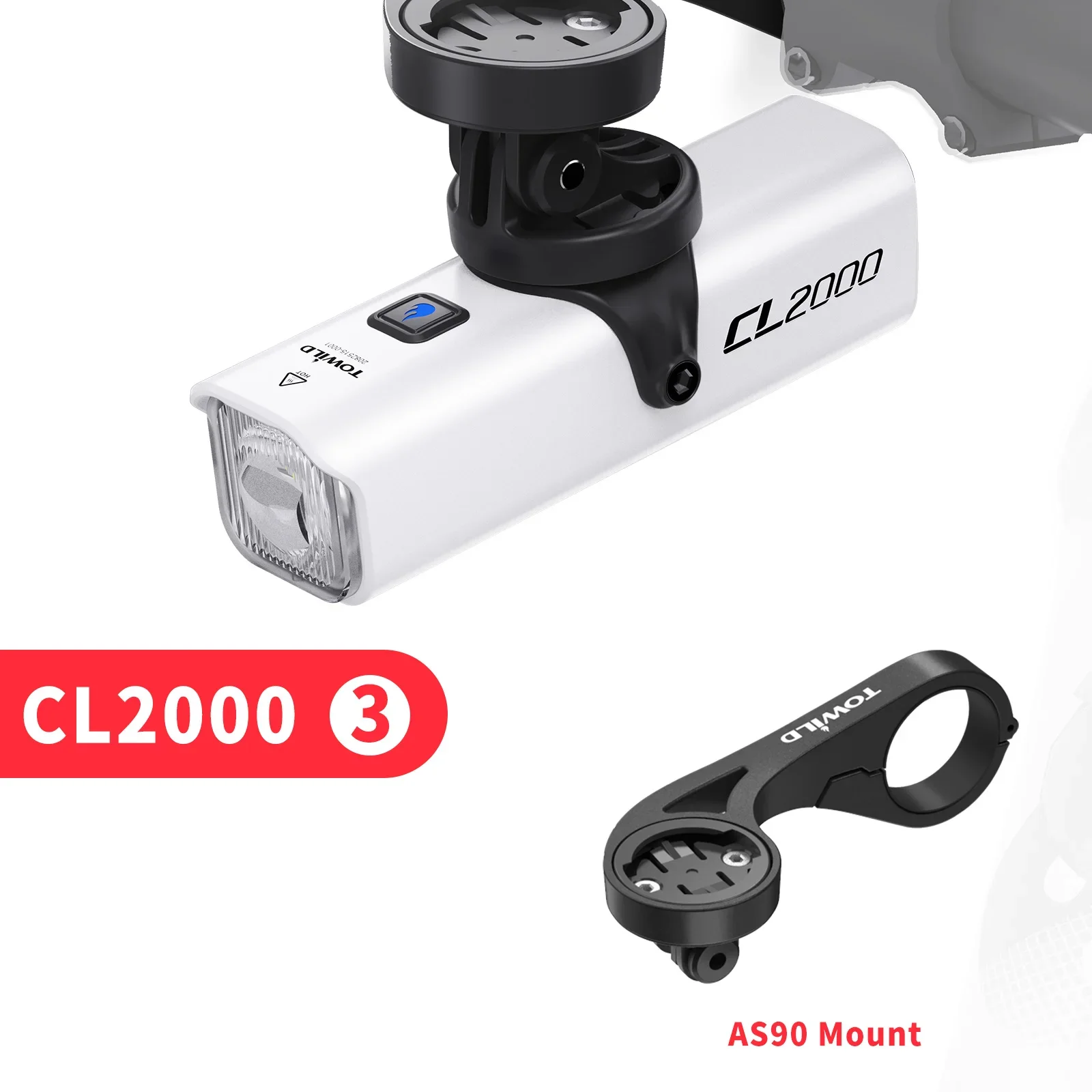 TOWILD CL2000 自転車ライト 2000ルーメン 5000mAh Amazon.com : TOWILD CL1200 Bike Lights for Night Riding