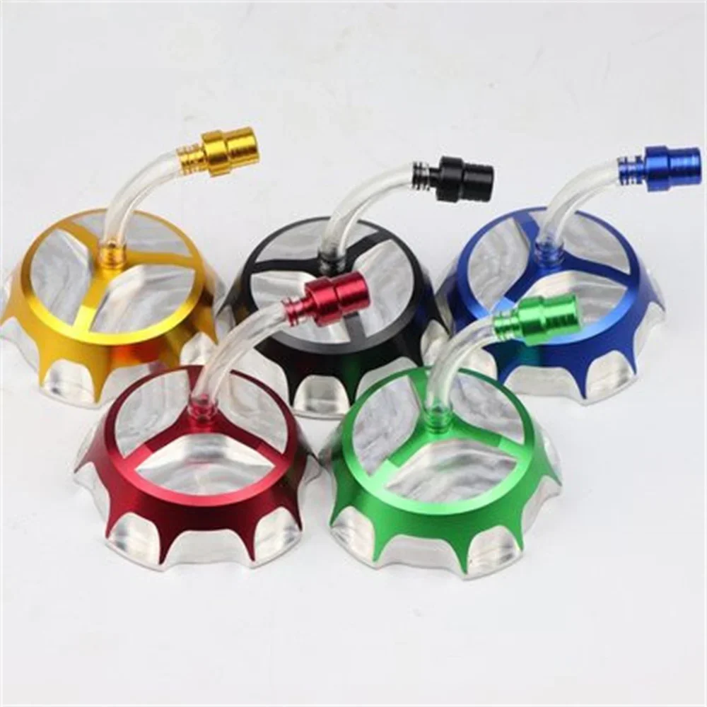 Крышка топливного бака с ЧПУ с дышащим шлангом для внедорожных мотоциклов, материал из сплава резины