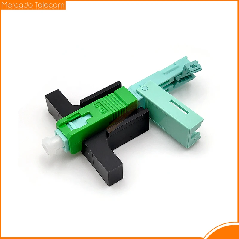 SC APC Fiber Optic Connector FTTH Fiber Optical Fast Connector 53mm Embedded High Quality Fibra Optic Quick Connector SC UPC