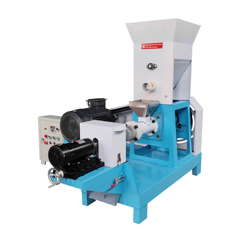 Fish Feed Manufacture Line Pellet Drying Machine Fully Automatic Fish Feed Mill Pellet Extruder Machine
