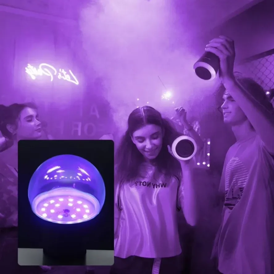 UV Purple Black Light Bulb for Party and Halloween Atmosphere Decoration