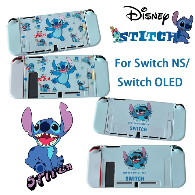 Disney Stitch Silicone Game Console Protective Case for Nintendo Switch  Oled Cute Animation Split Soft Shell for NS Accessories - AliExpress