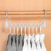 Nine-Hole Hanger Creative Multi-Functional Hanger Household Internet Popular Storage Artifact Non-Slip Drying Rack 4