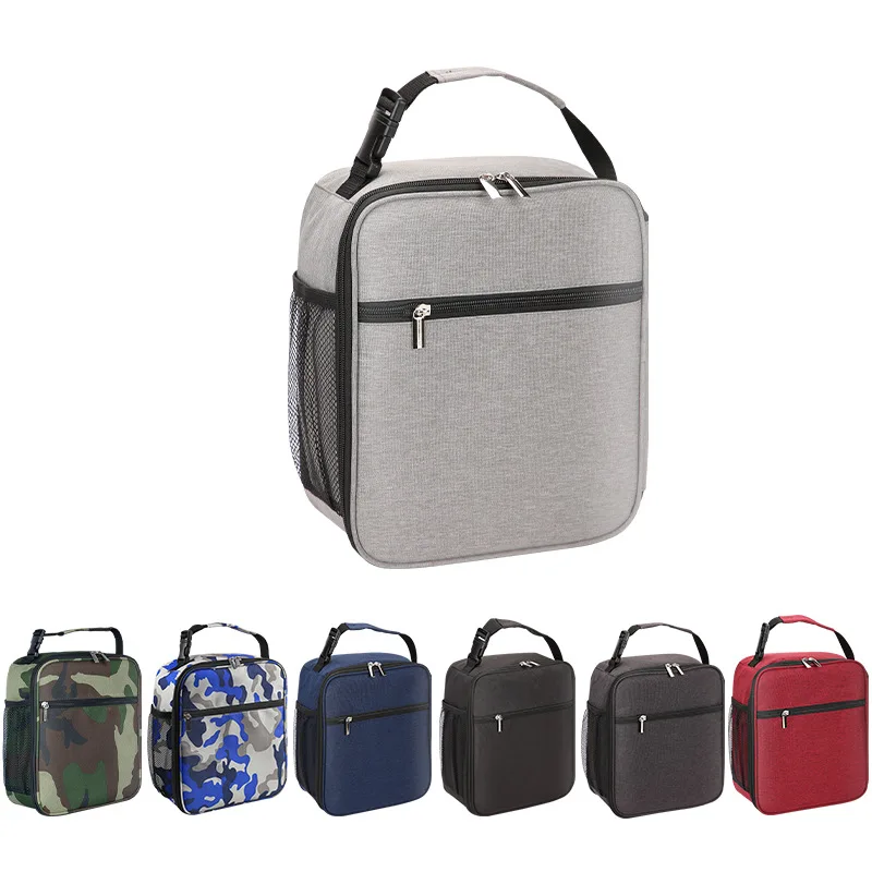 

Thermal Insulated Bag Camping Food Storage Lunch Bag Drink Cooler Box Waterproof Camouflage Food Preservation Bag Picnic Travel