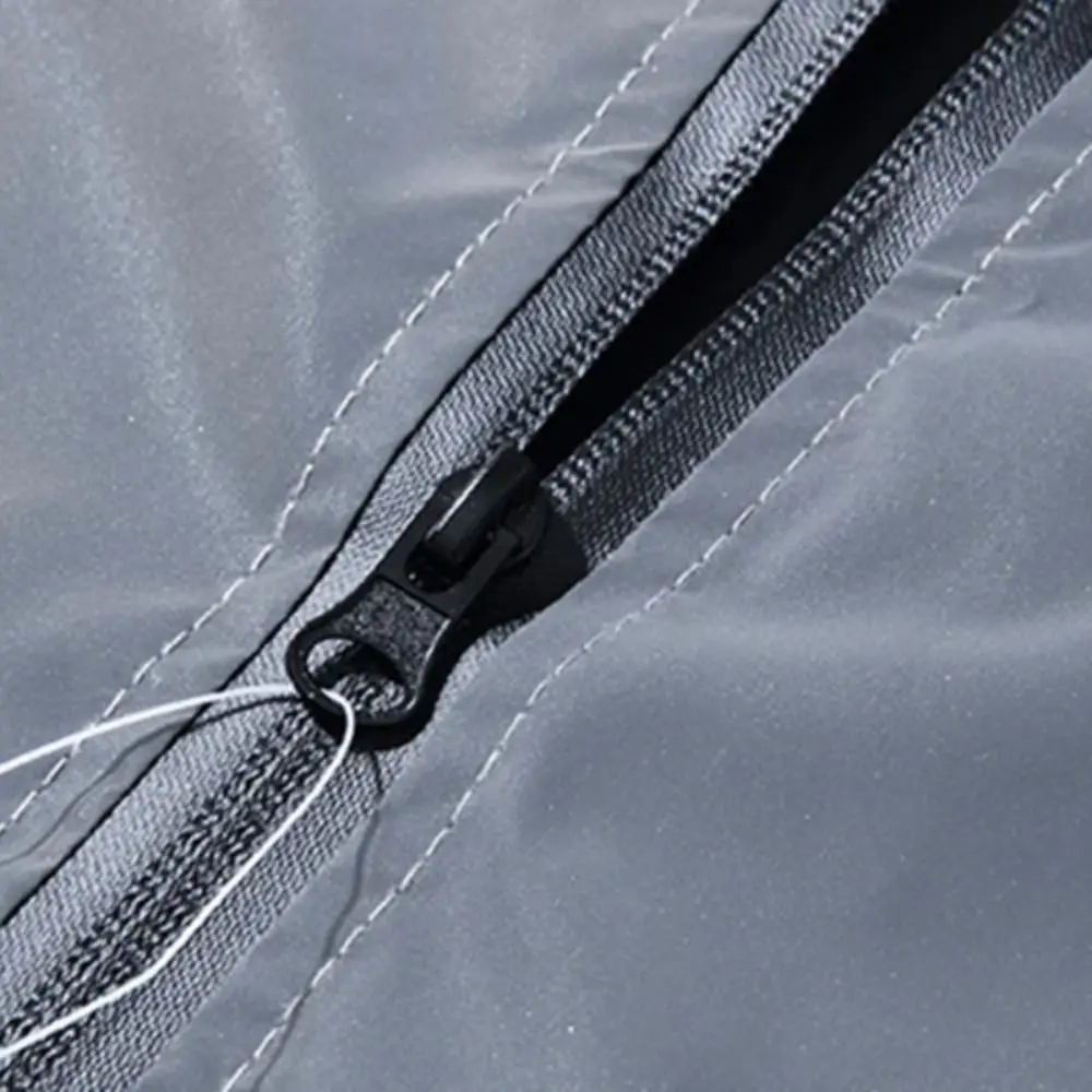 Windproof Reflective Jackets Waterproof Thickened Hooded Jacket Stylish Spring/Autumn Reflective Windbreaker Fashion