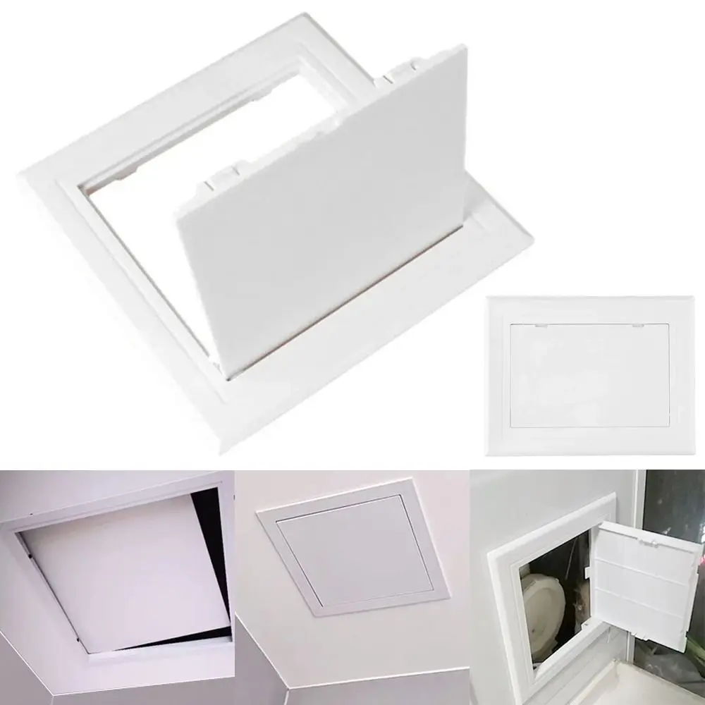 Inspection Port White Access Panel Door Plastic Removable Inspection Hole Wall Access Doors Doors Wall Ceiling