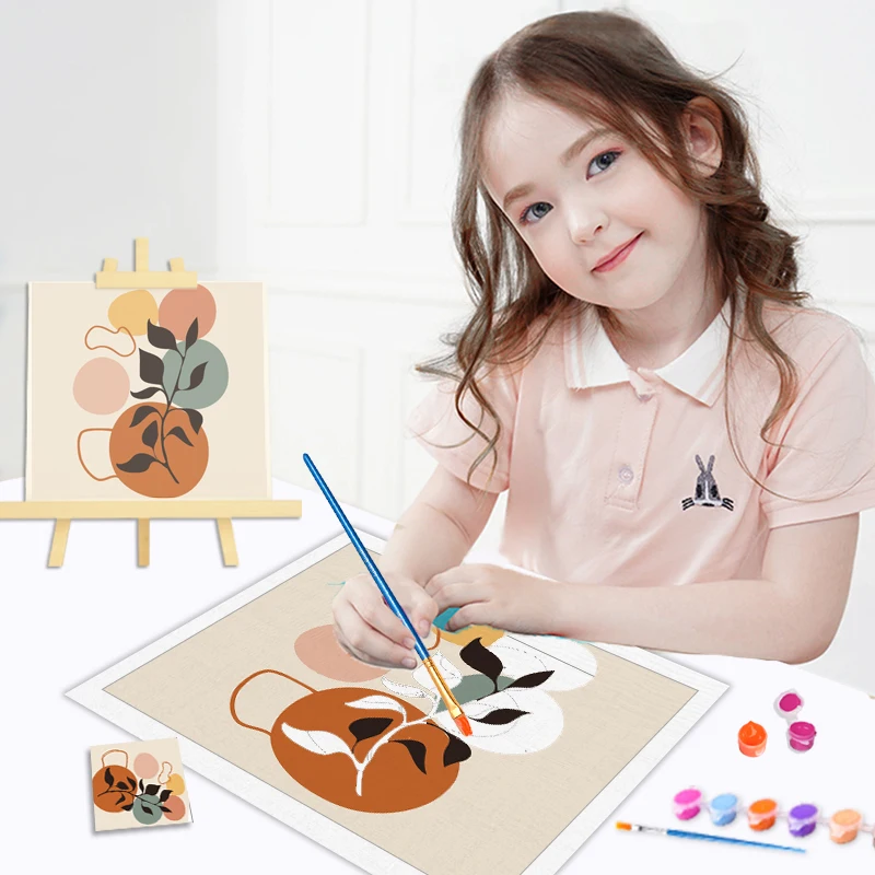 DIY Kids Image Paint By Numbers 1