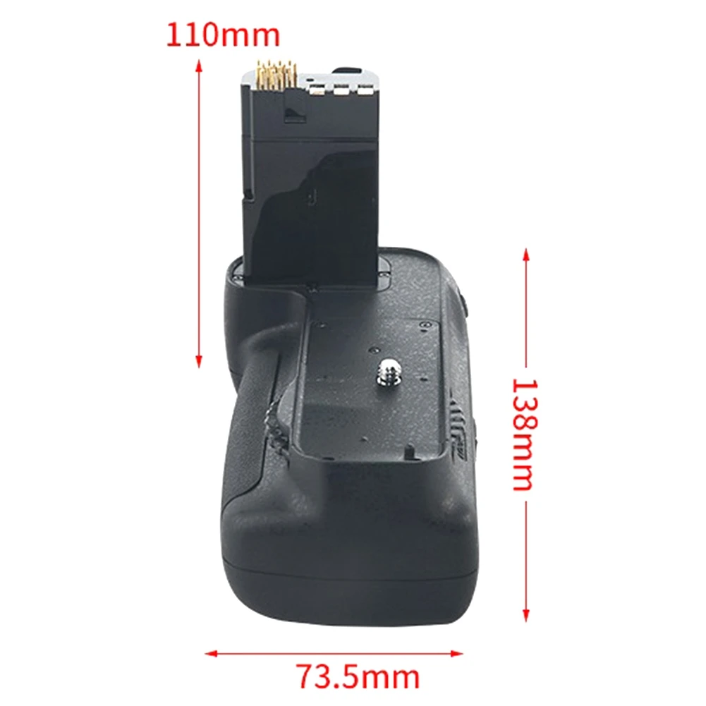 AED7-MB-D80 핸들 SLR 카메라 핸들 배터리 그립 브래킷 Nikon D80 D90 카메라용 수직 촬영 손떨림 방지 핸들