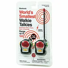 

ML1 World's Smallest Walkie Talkie Electronic Toys by Funtime Gifts