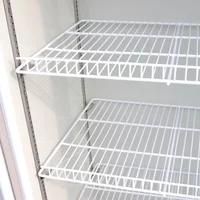 Beverage Display Refrigerated Cabinet Upright Chiller Commercial No Frost Glass Doors Fridge 2