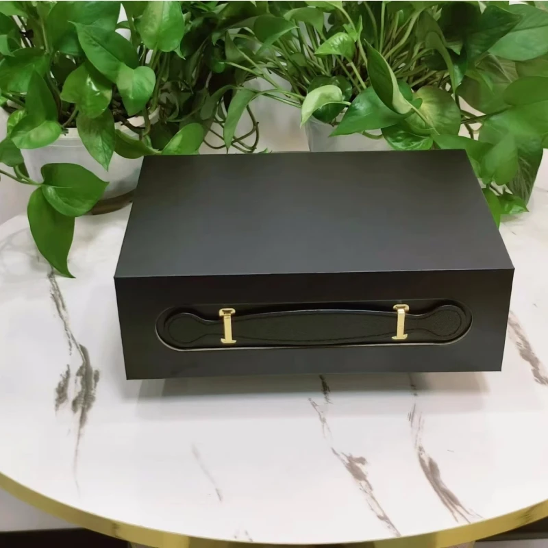 100pcs Solid Color Flip Cover Folding Packaging Gift Boxes with Handle, Manufacturer Cu... - SKU FPGB2102 - UGI Packaging