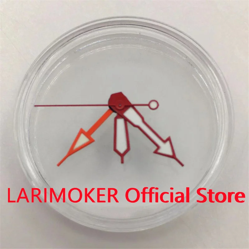 LARIMOKER Hand Armaturen Grün Leuchtende Pointer für GMT Uhren NH34 Bewegung – Detail 8