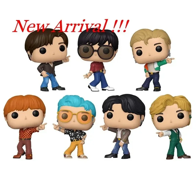 Экшн-фигурка Funko POP Stars Singer, мужская команда V #223 #218 #219 #220 #221 KOOK #224 JIMIN #222, коллекционная игрушка, модель для подарка