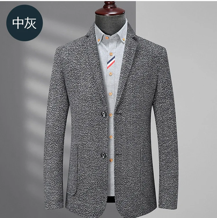 Extra-large size men's suit jacket spring autumn business plus large loose suit casual tops mens blazer 6XL 7XL 8XL 4