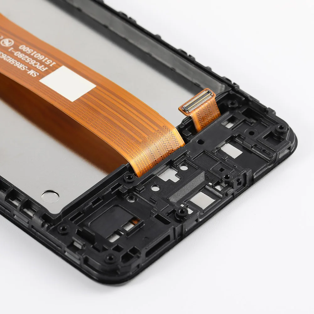SK Incell LCD 디스플레이 터치 디지타이저 어셈블리 스크린, 삼성 갤럭시 A12 A125 A125F 용, 프레임 교체, 2 개