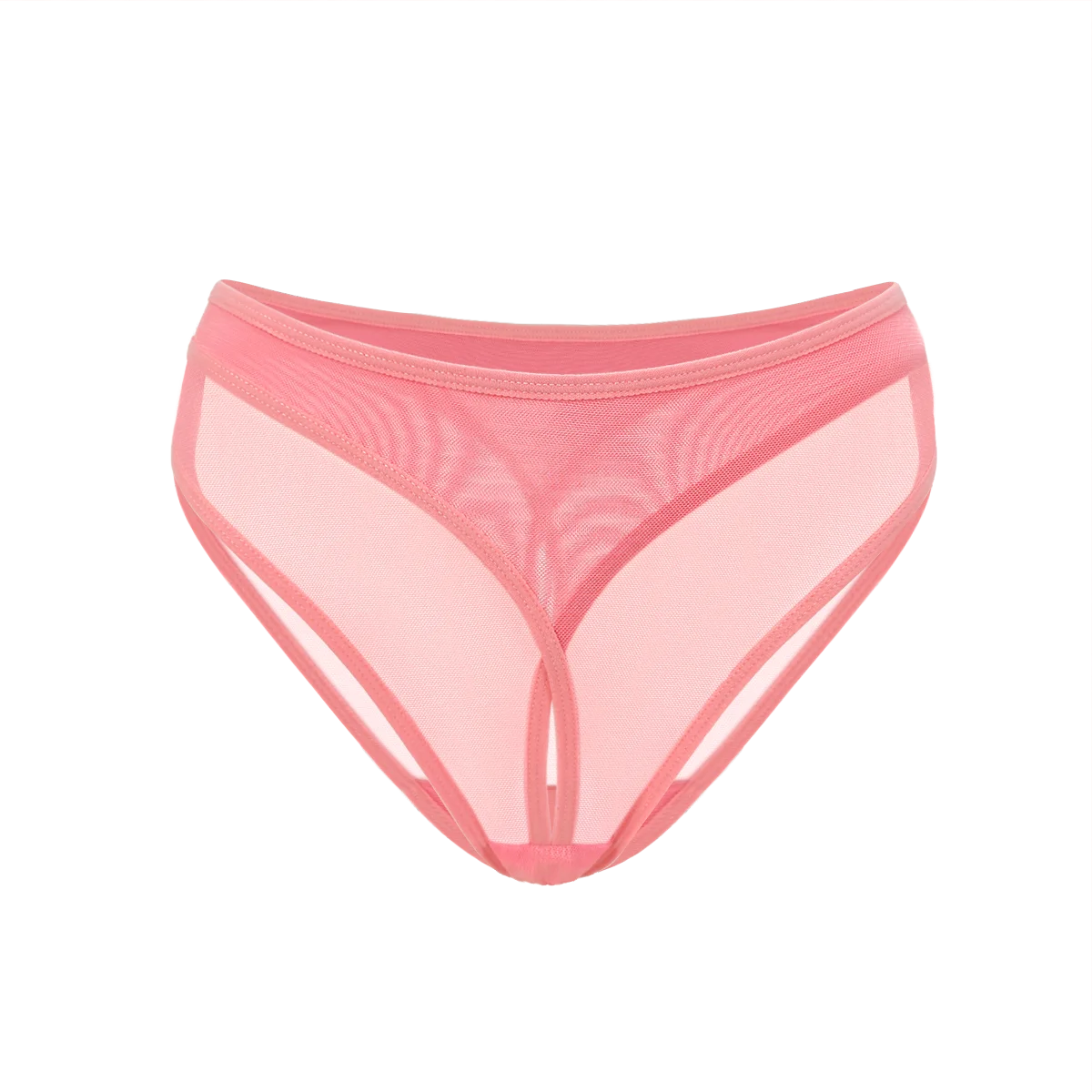 1pcs Low Rise Hollow Out Sexy Women Panties New Breathable Mesh Female Underpants Solid Basic Underwear Lady Briefs 3