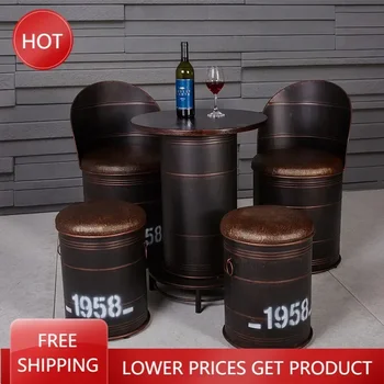 Modern Style Bar Chair Vintage Luxury Waiting Counter Stool Restaurant Hotel Lounge Sgabelli Bar Cucina Bar Furniture MQ50BY