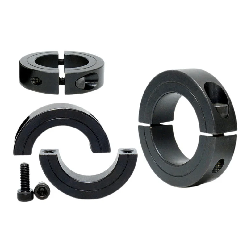 DoubleSplitShaftCollarsOxideSetScrewStyleDoubleSplitSetscrew