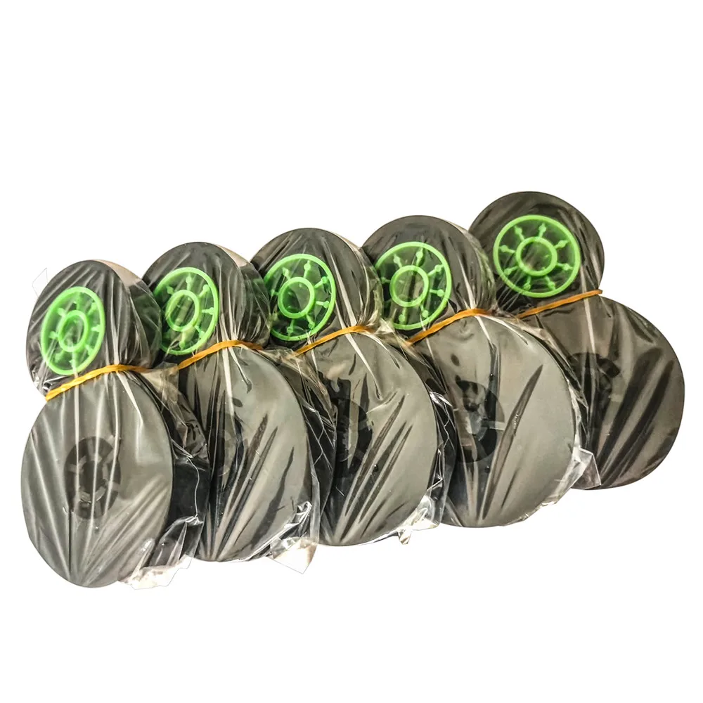 LETATWIN 잉크 리본 BZ-500BK 블랙 잉크 카트리지, 와이어 마커, 케이블 ID 프린터 LM-550A, LM-550E 라벨 타자기, 최대 10 개