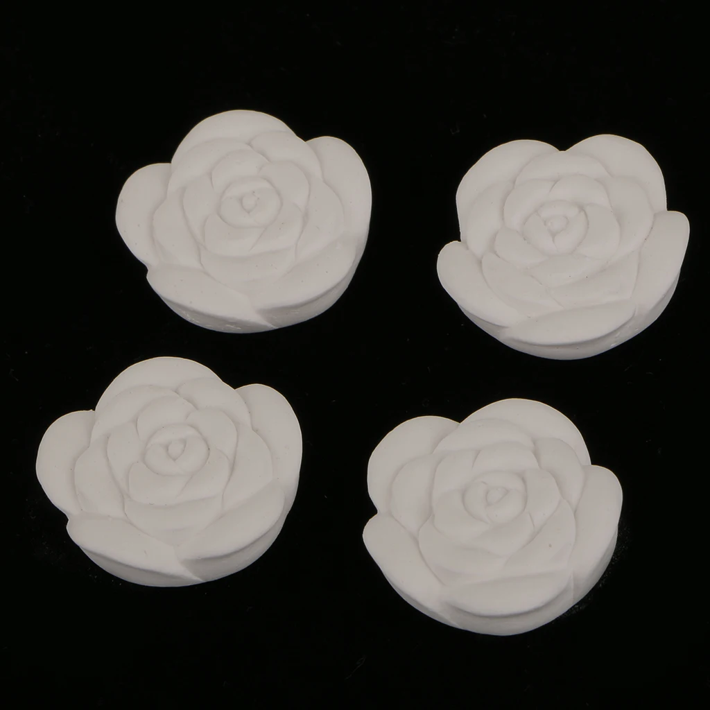 Rose Perfum Stone Aroma DIY Essential Oil Diffuser Home Aromatherapy Stone Air Freshener Aromatic Room Fragrances 10Pieces