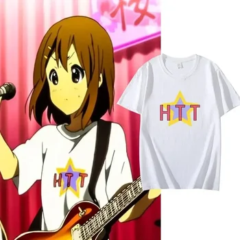 Anime K-ON Houkago Tea Time T-shirt Unisex Sleeve Summer Tshirts  Graphic Print Retro Harajuku Short Sleeve Aesthetic Clothes 1