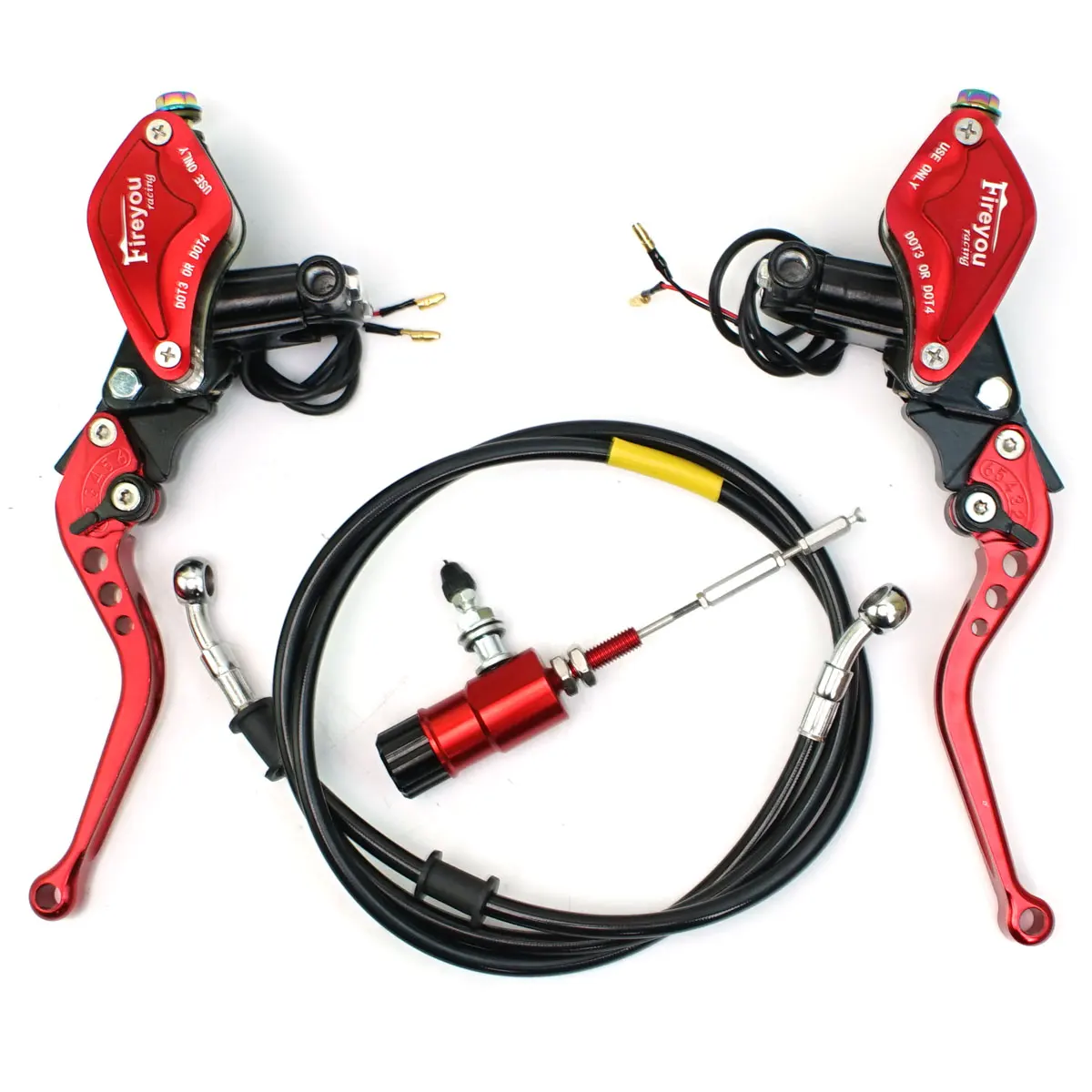 Leviers De Frein Aéro FSA Vision Pour Vélo TT / Triathlon, Diamètre 22,2 Mm (occasion)