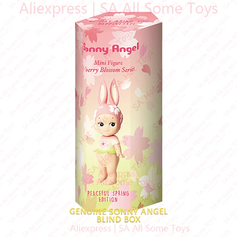 Caja ciega de tumblr Angel, decoración de pantalla de muñeca de dibujos animados genuinos, regalo de cumpleaños de Navidad, sorpresa misteriosa, lindos coleccionables