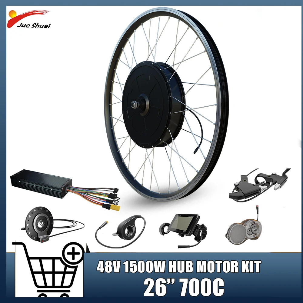 48V 2000W Electric Bike Conversion Kit 26''27.5''29''700C Rear Rotate Wheel  for Electric Bike Kit Conversion Bicicleta Electrica - AliExpress